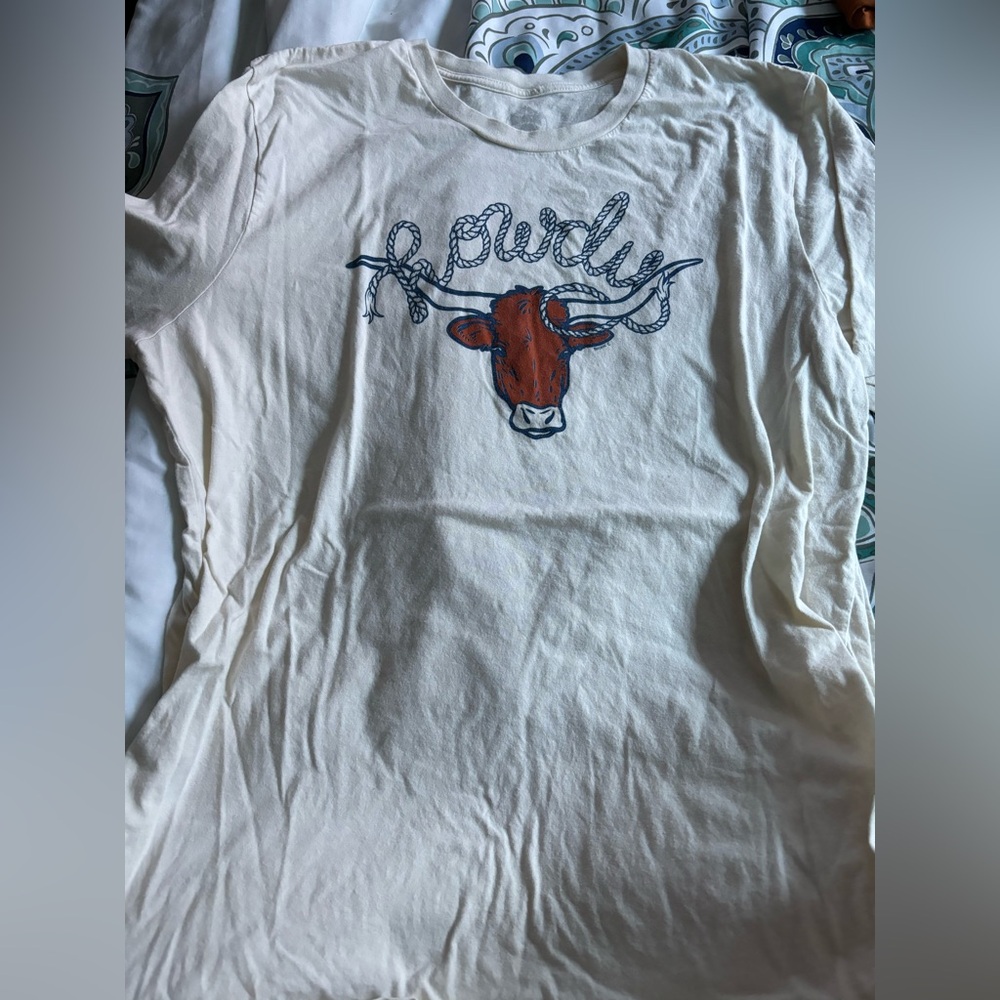 Cream Howdy Shirt